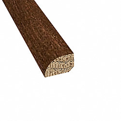 Prefinished Montpellier White Oak Hardwood 1/2 in thick x .75 in wide x 78 in Length Shoe Molding